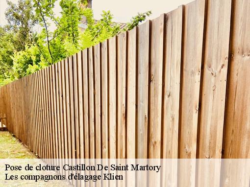 Pose de cloture castillon-de-saint-martory-31360 Les compagnons d'élagage Klien